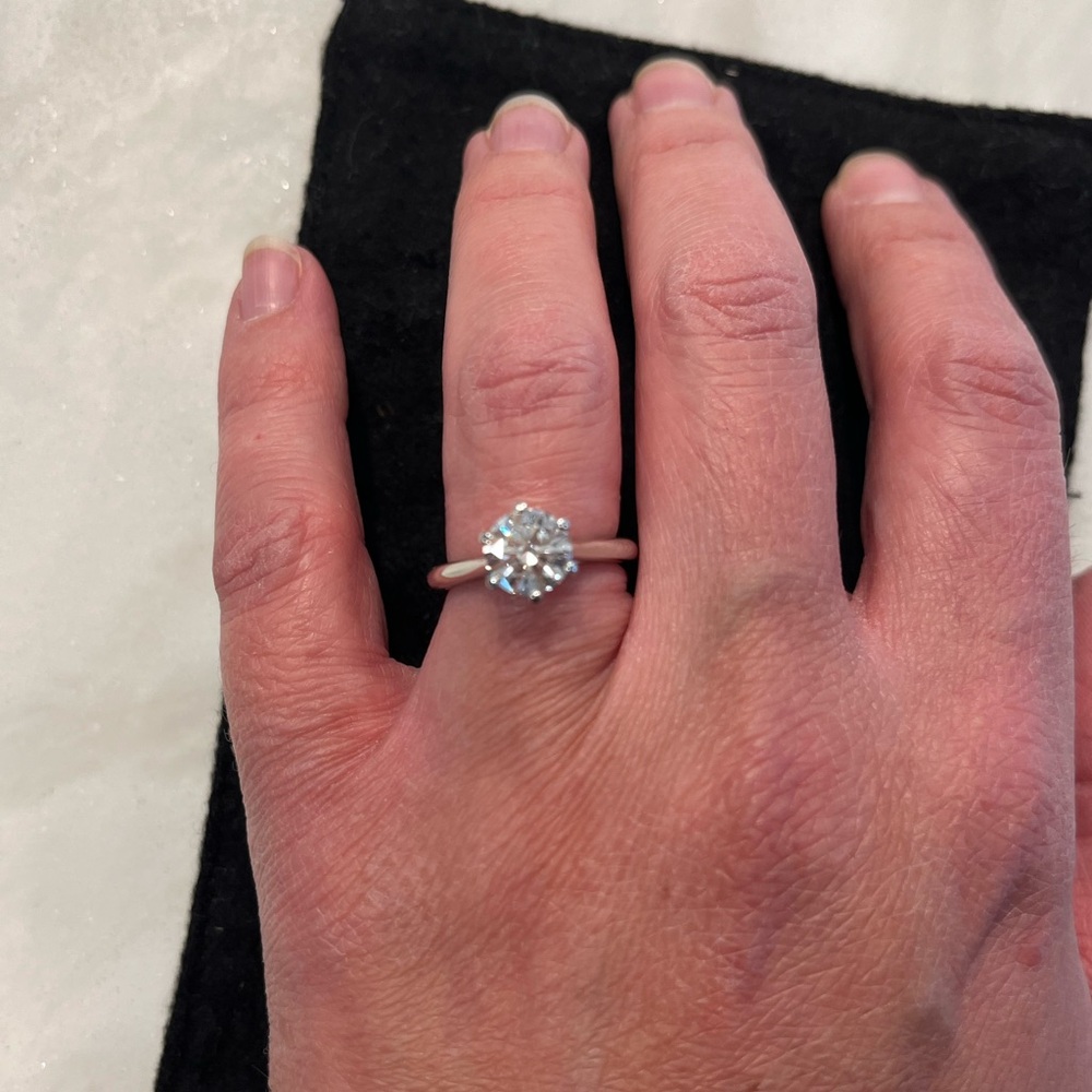 Stunning Diamond Solitaire ring. 1.15 carets, D SI1.